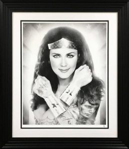 Wonder Woman Black & White Tattoo Series