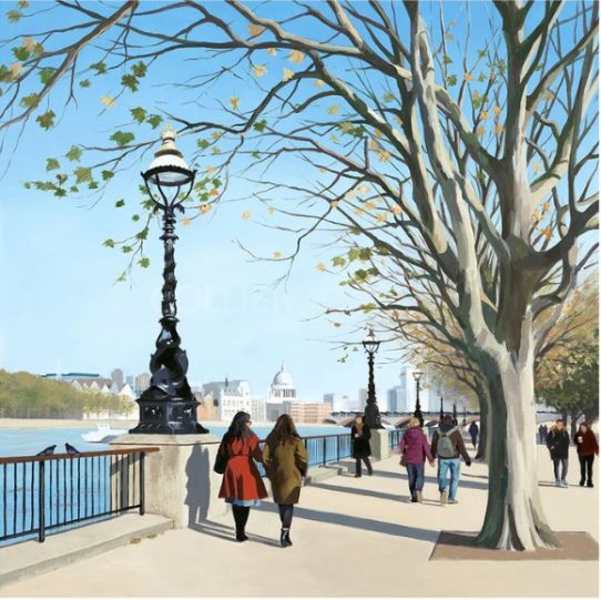 Late Autumn Stroll by Jo Quigley