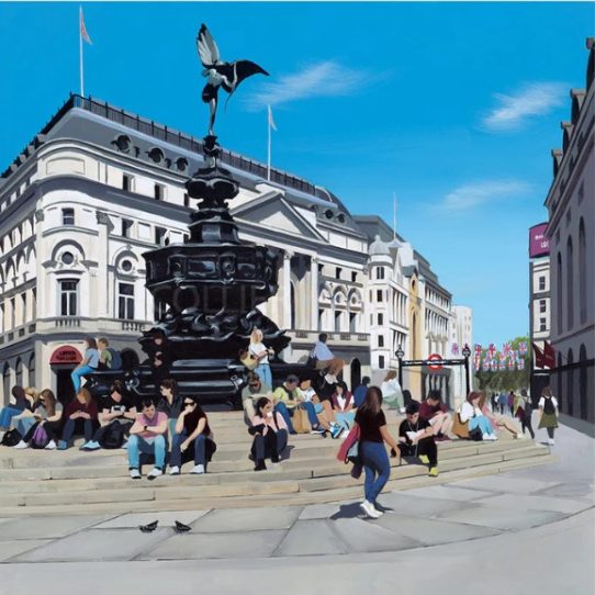 May Sunshine, Piccadilly by Jo Quigley