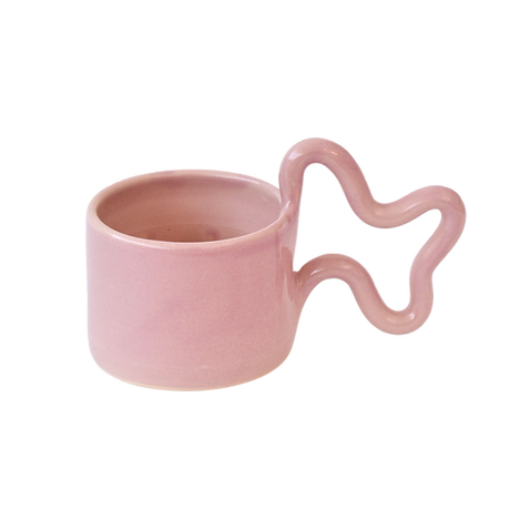 Wiggle Mug Lilac by Florence Mytum