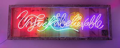 Colourful Language my Sweet by Courty Neon Art