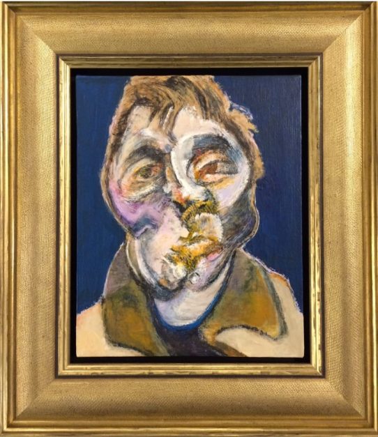 Francis Bacon Self Portrait by Peter Osborne