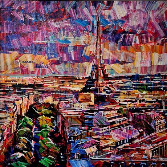 Paris Skies by Colin Brown