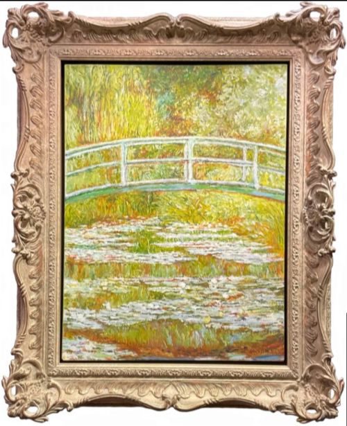 Bridge at Giverny - Claude Monet by Peter Osborne