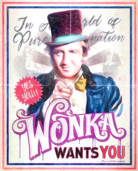 Wonka Needs You by JJ Adams