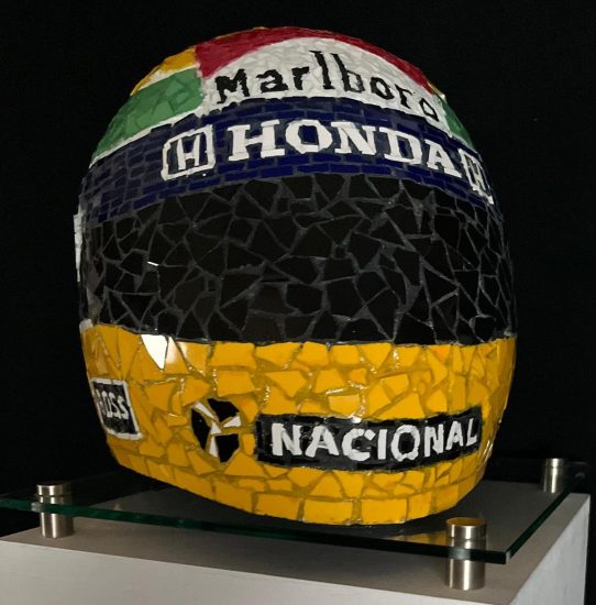 Senna Helmet by David O'Brien
