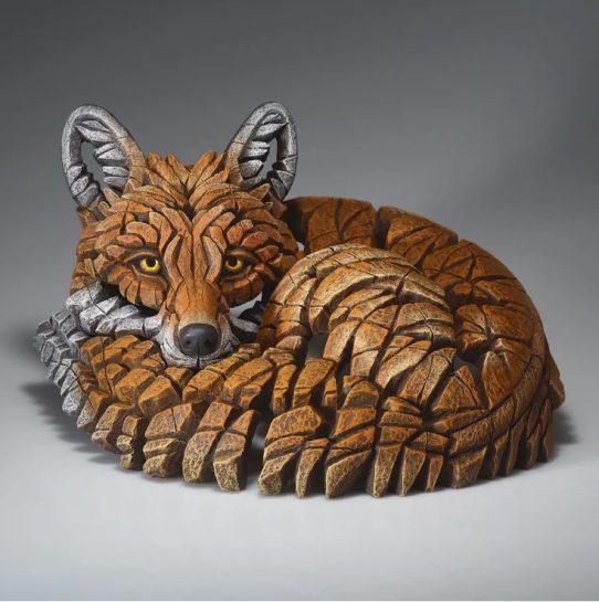 Curled up fox by Matt Buckley