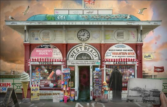 The Kiosk of West Beach by JJ Adams