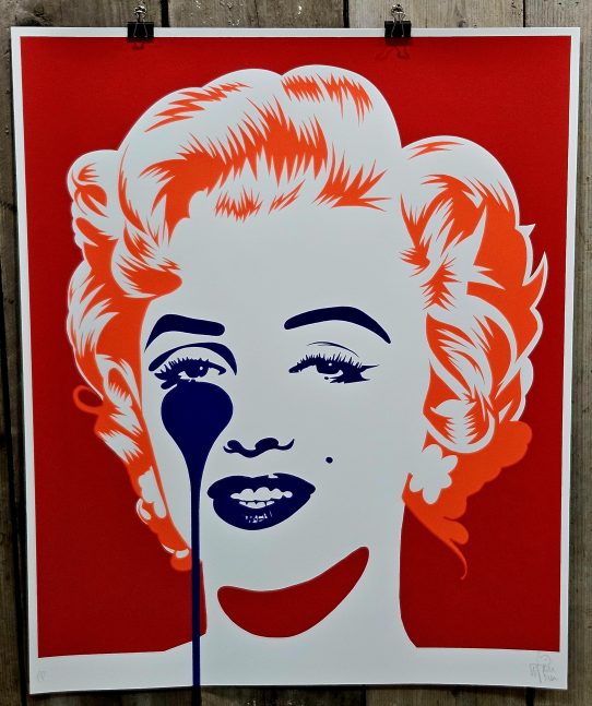 Love Buzz Marilyn Red Purple by Pure Evil