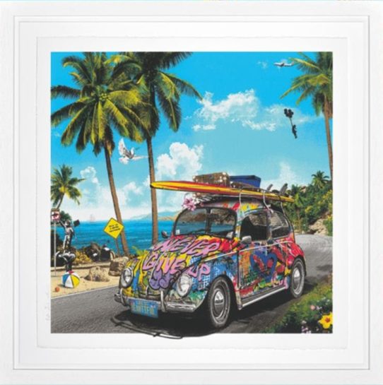 Beach Bug by Mr. Brainwash