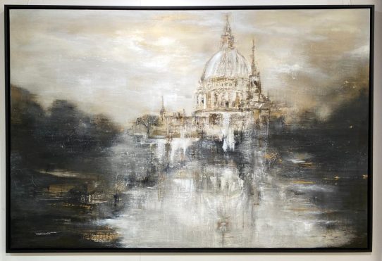 St. Paul's in Golden LIght by Laila May