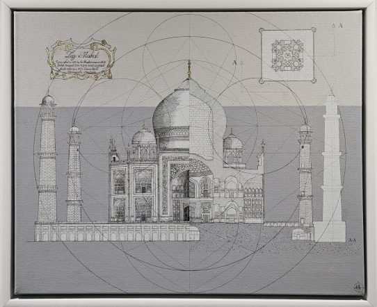 The Taj Mahal by Marco Araldi