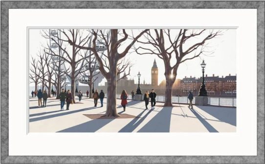 Sunset Over Parliament by Jo Quigley
