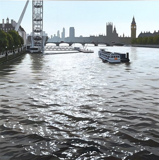 Sunlight on the Thames by Jo Quigley