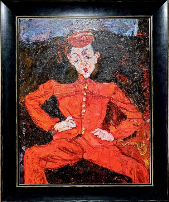 The Bellboy-Chaim Soutine by Peter Osborne Veteran Copyist