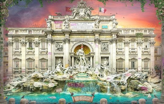 La Fontana Di Trevi by JJ Adams